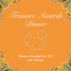SOLD OUT: 2025 Treasure Awards Dinner Event Ticket