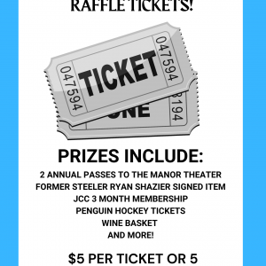 2025 Treasure Dinner Raffle Tickets 5 for $20