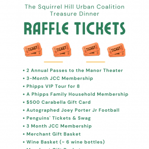 Treasure Dinner Raffle Tickets (5 for $20)